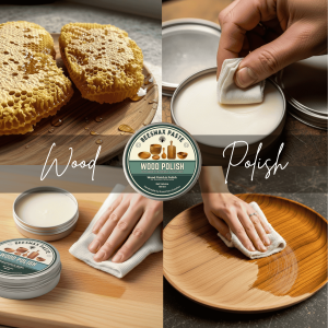 Wood Polish Natural Beeswax 100ML