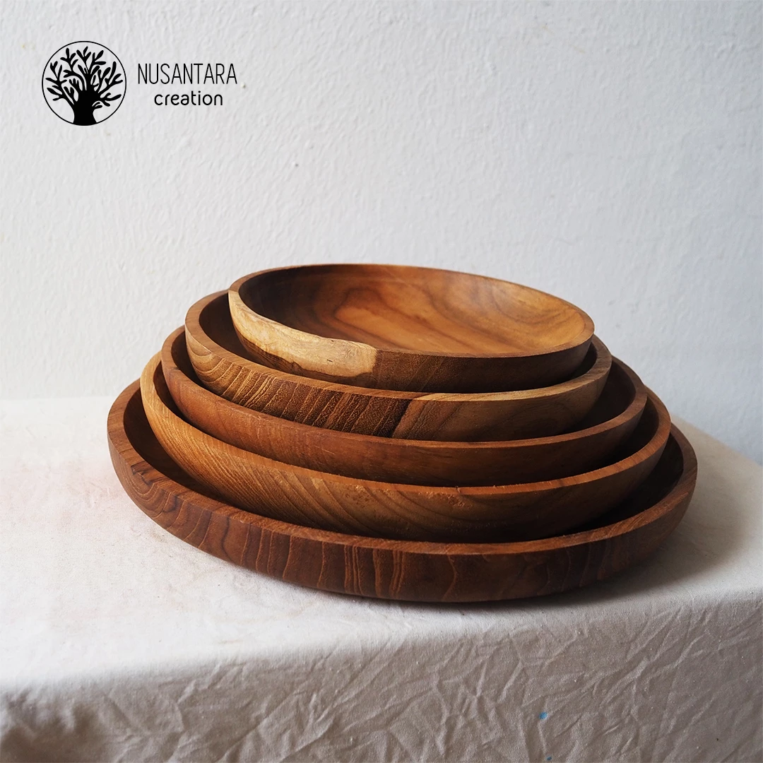 Plate Teak Wood